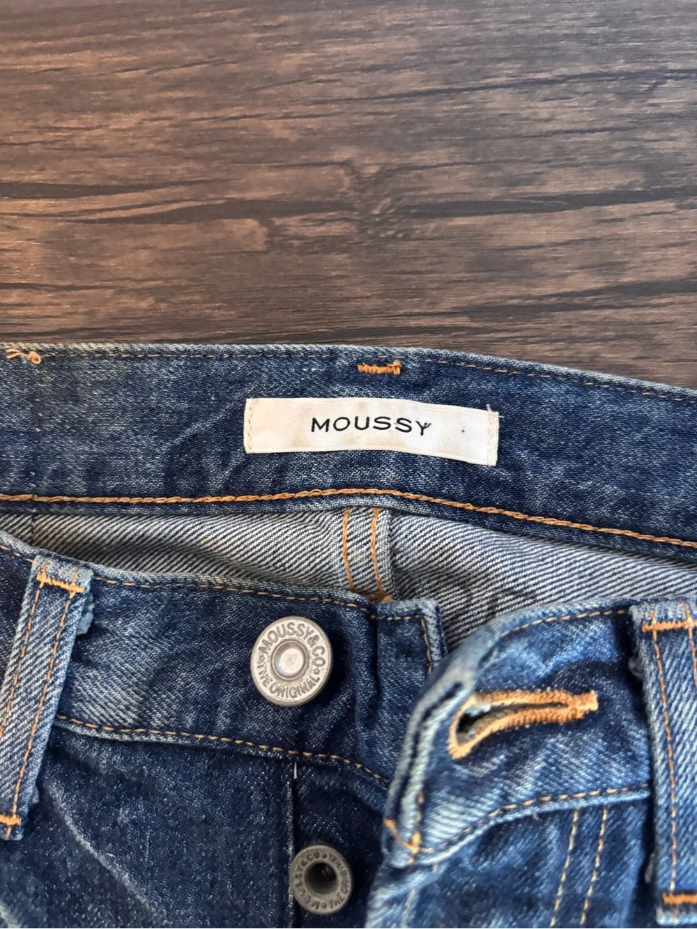 Moussy button fly jeans size waist 25 - Picture 4 of 6